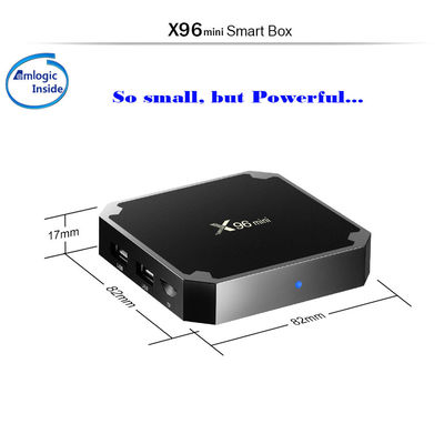 OTT Android TV Box X96mini Android 7.1 Quad Core RAM 1GB+8GB Android TV Box SMART TV Box WiFi 4K 3D মিডিয়া প্লেয়ার