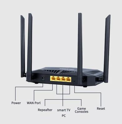 ফাইবার অপটিক মডেম রাউটার হাই স্পিড AX1800 Wifi 6 রাউটার 2.4G এবং 5.0 GHz ডুয়াল-ফ্রিকোয়েন্সি হোম ওয়াল-পেনিট্রেটিং কিং রাউটার