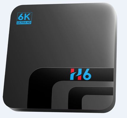 ফুল HD 6K Qplus আন্তর্জাতিক  OTT বক্স রিসিভার H6 কোয়াড কোর 4GB 32GB