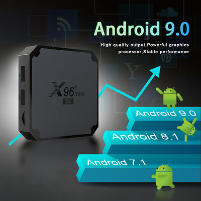 Android 5G স্মার্ট আইপি OTT সেটআপ বক্স  X96 Mini S905W4 প্লেয়ার