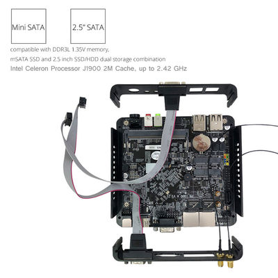 I3 4010Y SSD 300M WIFI ইন্ডাস্ট্রিয়াল রাগড মিনি ওয়ার্কস্টেশন পিসি ফ্যানলেস 4g Ram 32g