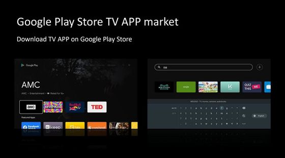 স্মার্ট 4k OTT Google Tv Box Quad Core Allwinner H313 Android10.0 ATV