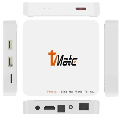 2.4GHz 5GHz Quad Core Ott TV বক্স 4.72 X 4.72 X 0.87 ইঞ্চি