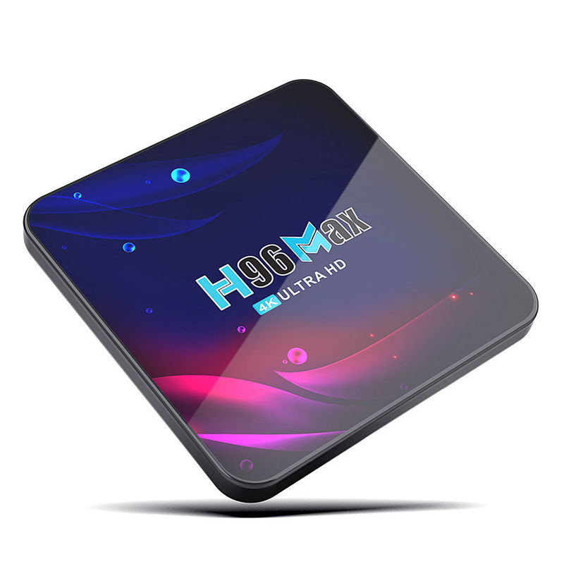কাস্টম Rk3318 H96 সেট টপ বক্স ম্যাক্স 4k Android 10.0 Quad Core H96max