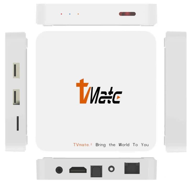 2.4GHz 5GHz Quad Core Ott TV বক্স 4.72 X 4.72 X 0.87 ইঞ্চি